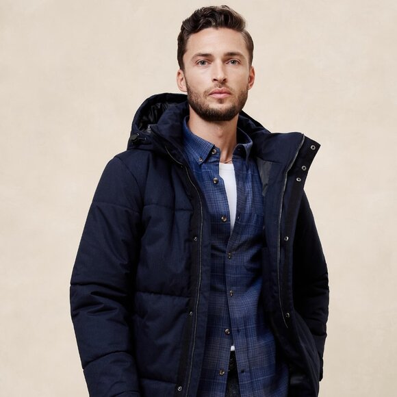 Banana Republic Jacket Medium Navy - Picture 1 of 6